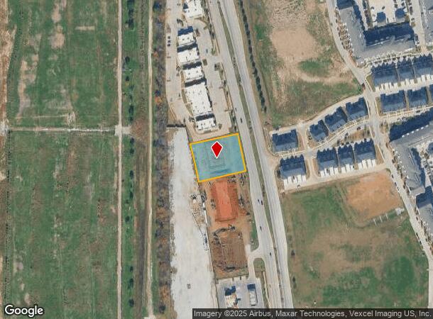 4060 N Collins St, Arlington, TX Parcel Map