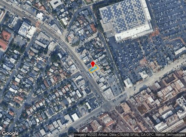  2536 Lincoln Blvd, Venice, CA Parcel Map