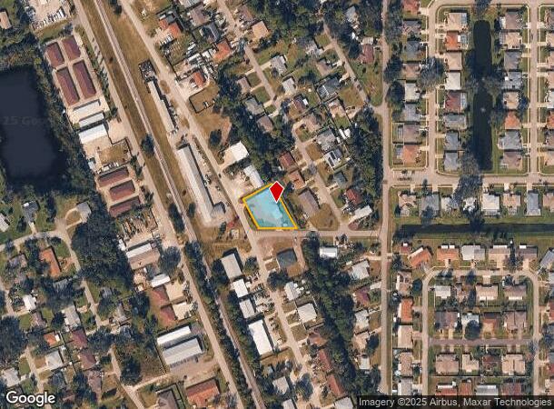  1955 Guava Dr, Edgewater, FL Parcel Map