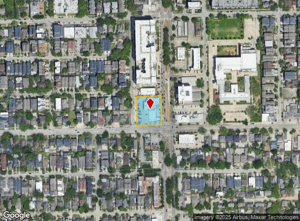 1110 W Gray St, Houston, TX Parcel Map