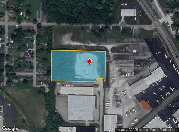  2240 Nw 12Th St, Richmond, IN Parcel Map