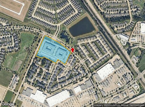  7204 Town Center Blvd, Rosenberg, TX Parcel Map