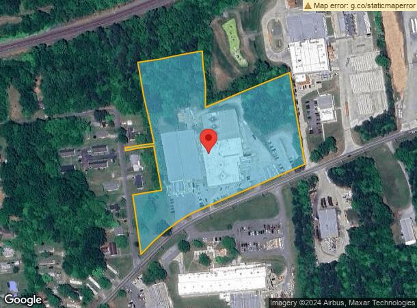  910 E Elm St, Graham, NC Parcel Map