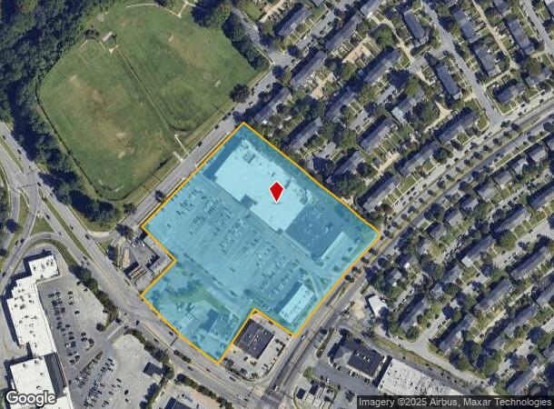  8102 Loch Raven Blvd, Towson, MD Parcel Map