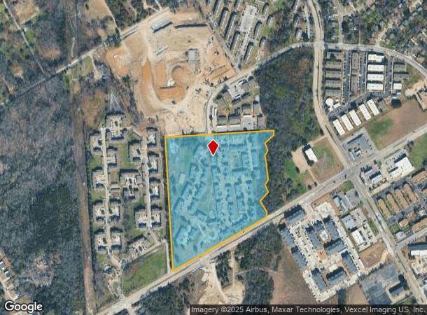  3245 Simpson Stuart Rd, Dallas, TX Parcel Map