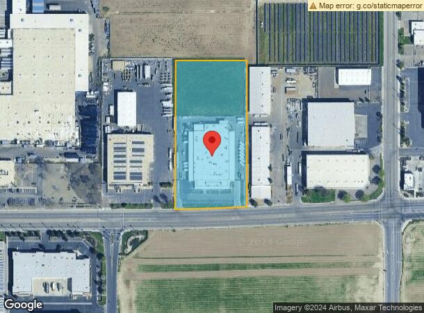  1260 E North Ave, Fresno, CA Parcel Map