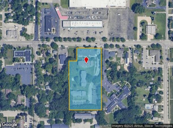 1630 Leonard St Ne, Grand Rapids, MI Parcel Map