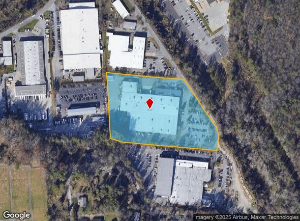  601 Sweeten Creek Industrial Park, Asheville, NC Parcel Map