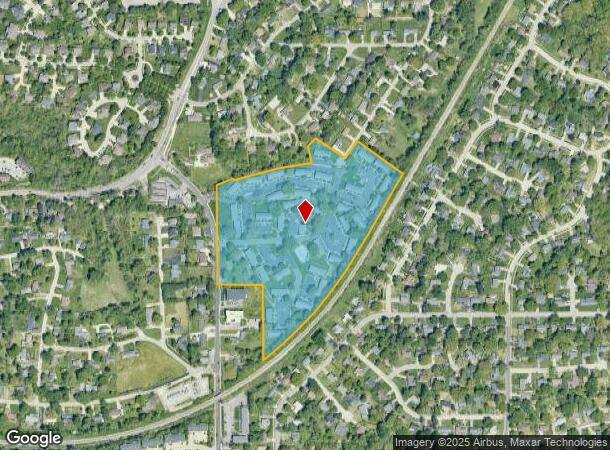  800 N Smith Rd, Bloomington, IN Parcel Map