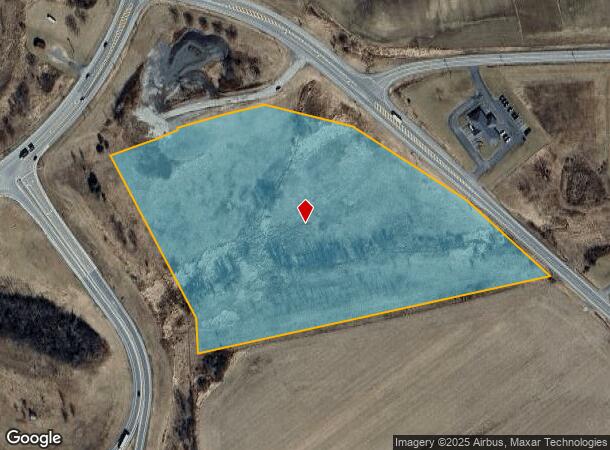 Groveland Station Rd, Groveland, NY Parcel Map