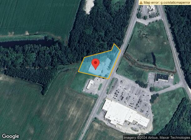  750 S Main St S, Lillington, NC Parcel Map