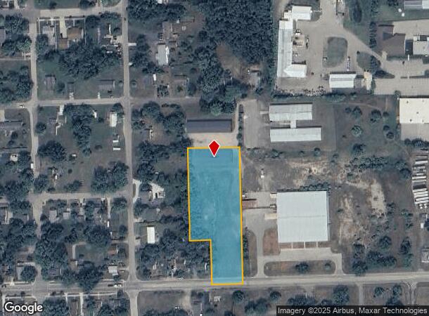  5942 6Th St, Ludington, MI Parcel Map