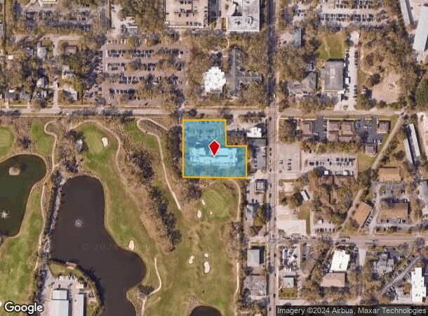  401 Corbett St, Belleair, FL Parcel Map