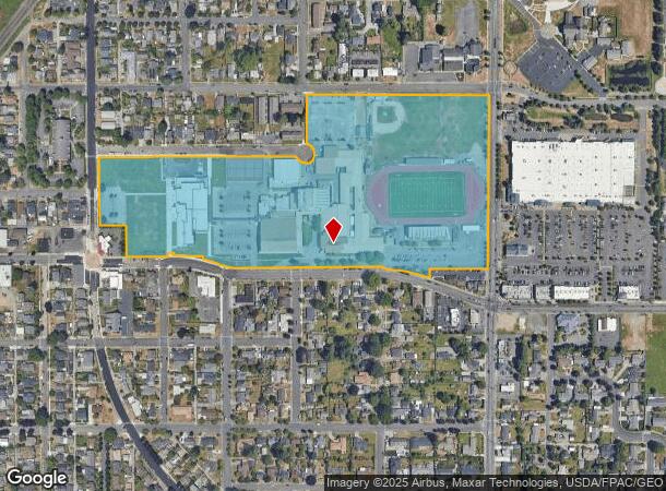  1707 Main St, Sumner, WA Parcel Map