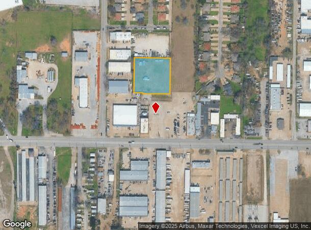  2727 W Division St, Arlington, TX Parcel Map