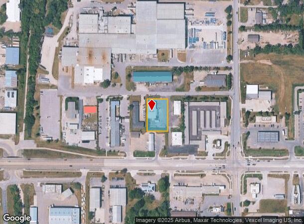  725 E 22Nd St, Lawrence, KS Parcel Map