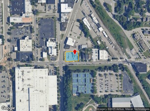  1100 Plainfield Ave Ne, Grand Rapids, MI Parcel Map