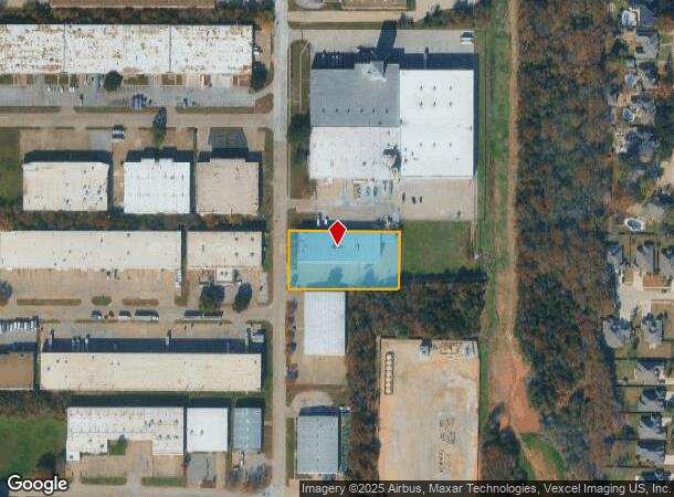  1700 111Th St, Grand Prairie, TX Parcel Map