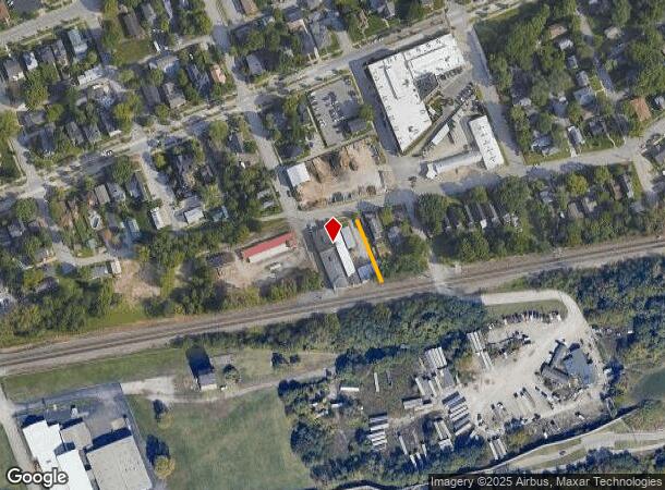  1304 Dewey St, New Albany, IN Parcel Map