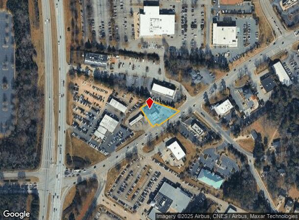  2206 S Main St, Wake Forest, NC Parcel Map