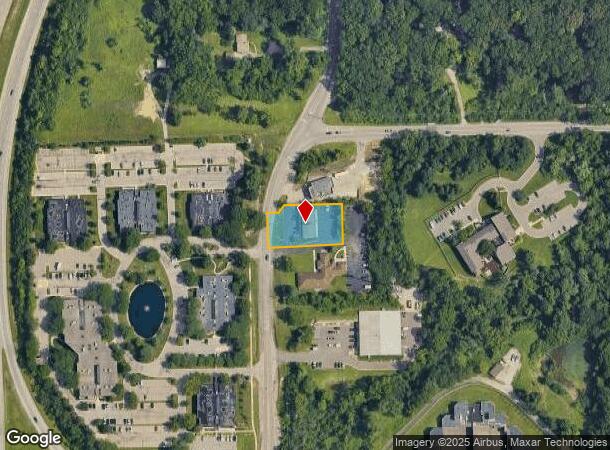 2035 Hogback Rd, Ann Arbor, MI Parcel Map