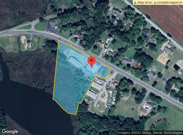  30968 Vines Creek Rd, Dagsboro, DE Parcel Map