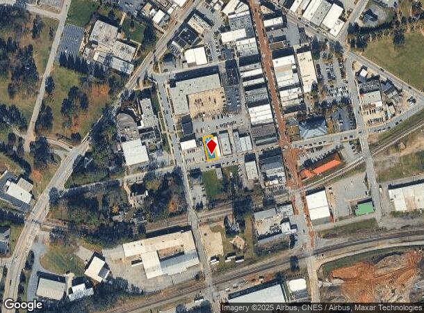  207 Randall St, Greer, SC Parcel Map