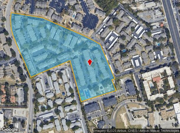  8722 Cinnamon Creek Dr, San Antonio, TX Parcel Map