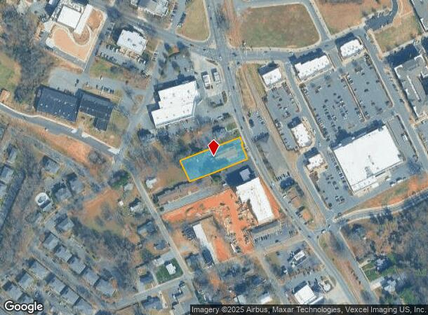  19837 S Main St, Cornelius, NC Parcel Map