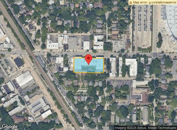  1720 Central St, Evanston, IL Parcel Map