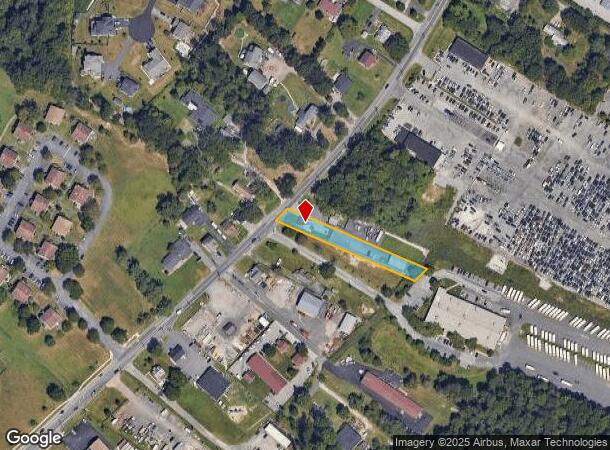  9731 Philadelphia Rd, Rosedale, MD Parcel Map