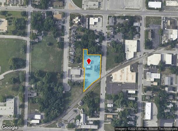  420 S Osage St, Independence, MO Parcel Map
