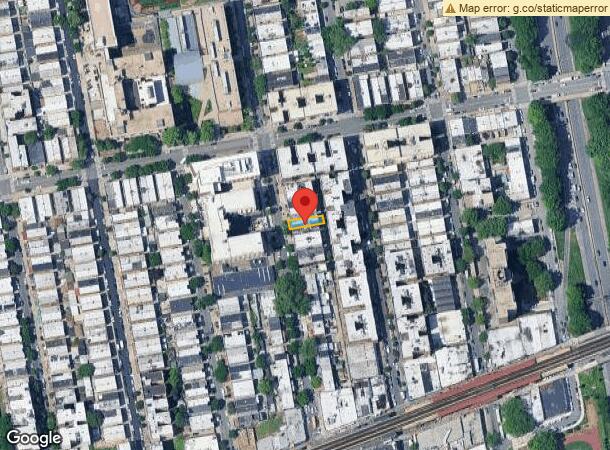  1256 Manor Ave, Bronx, NY Parcel Map