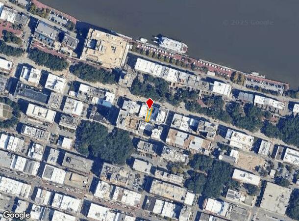  15 E Bay St, Savannah, GA Parcel Map