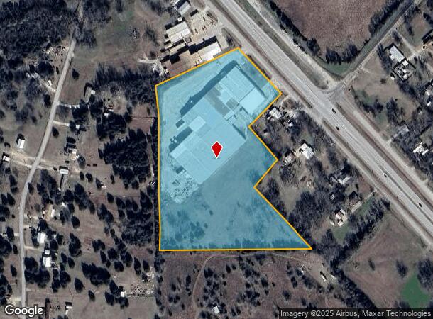 581 S Industrial Blvd, Point, TX Parcel Map