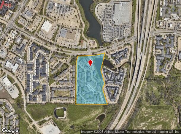  5401 Overton Ridge Blvd, Fort Worth, TX Parcel Map