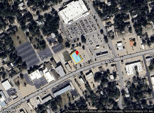  614 W Henderson St, Cleburne, TX Parcel Map