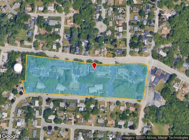 2491 Diamond Hill Rd, Woonsocket, RI Parcel Map