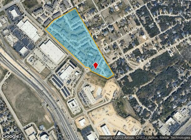  7601 Gateway Blvd, San Antonio, TX Parcel Map