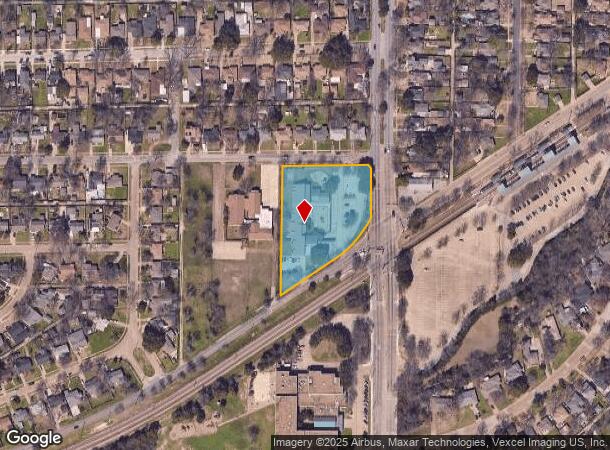  1811 S Hampton Rd, Dallas, TX Parcel Map