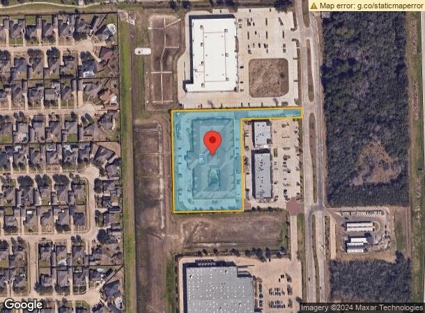  3406 Business Center Dr, Pearland, TX Parcel Map