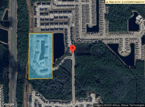  7960 Merchants Way, Jacksonville, FL Parcel Map