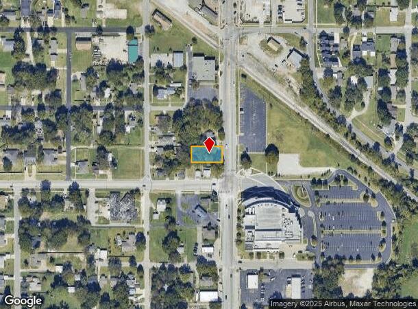  618 S Main St, Broken Arrow, OK Parcel Map