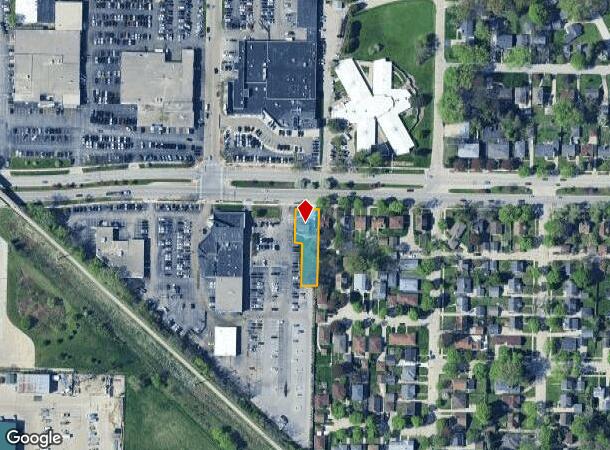 1405 W Silver Spring Dr, Milwaukee, WI Parcel Map