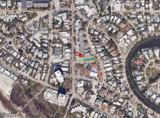 5253 Ocean Blvd, Sarasota, FL Parcel Map