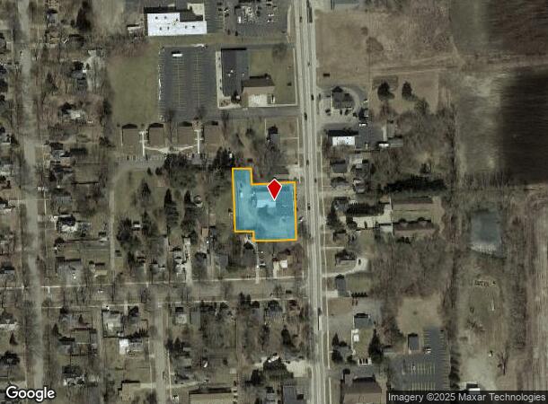  345 N Cedar St, Imlay City, MI Parcel Map