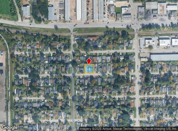  10209 Wiggins St, Houston, TX Parcel Map