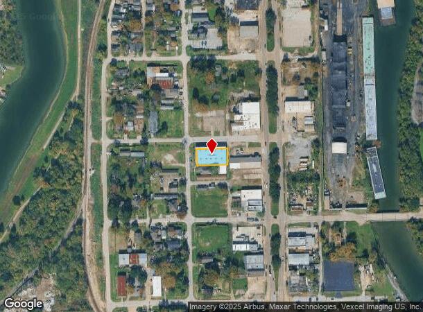 8012 Endor St, Houston, TX Parcel Map