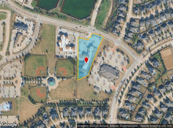 2500 Bobcat Blvd, Roanoke, TX Parcel Map