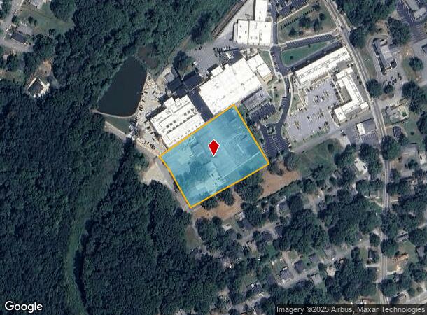 136 2Nd St, Monroe, GA Parcel Map